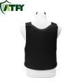 Black Concealable Kevlar Bulletproof vest Lightweight Comfortable Shirt NIJ IIIA for Personal Protection